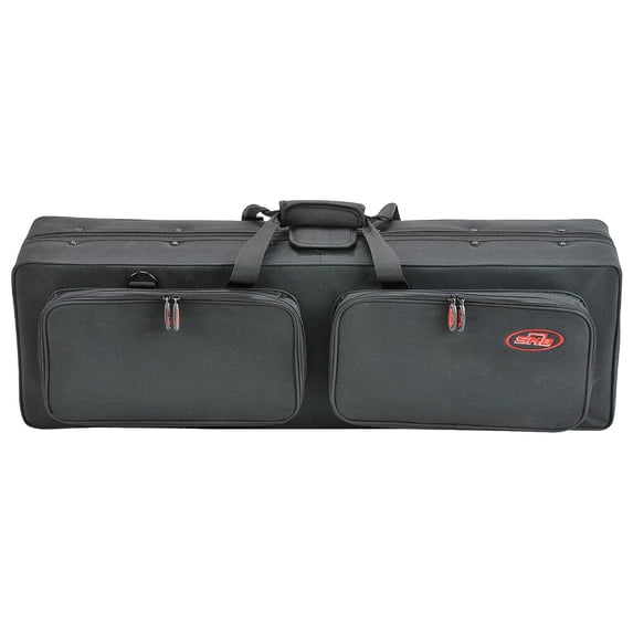 SKB Hybrid Recurve Black Case, Weather-Resistant, Custom Foam Insert, Accessory Pouches, Double Zipper, Archery Bow Storage (2SKB-SC3410)