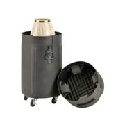 SKB Mid-sized Universal Conga Case with Casters Black 17x32.25