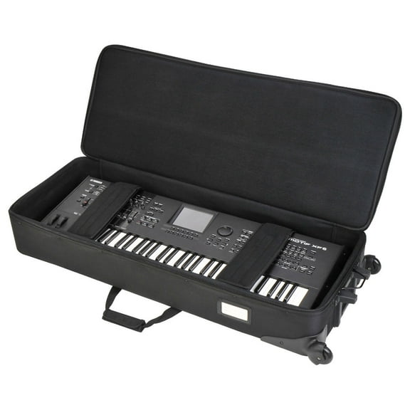 SKB CASES 1SKB-SC61KW 61 NOTE KEYBOARD SOFT TRAVEL CASE W/ WHEELS 1SKBSC61KW NEW