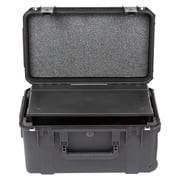 SKB iSeries 3U Shallow Fly Rack, Waterproof Polypropylene Hard Case for Storage, 9 Inch