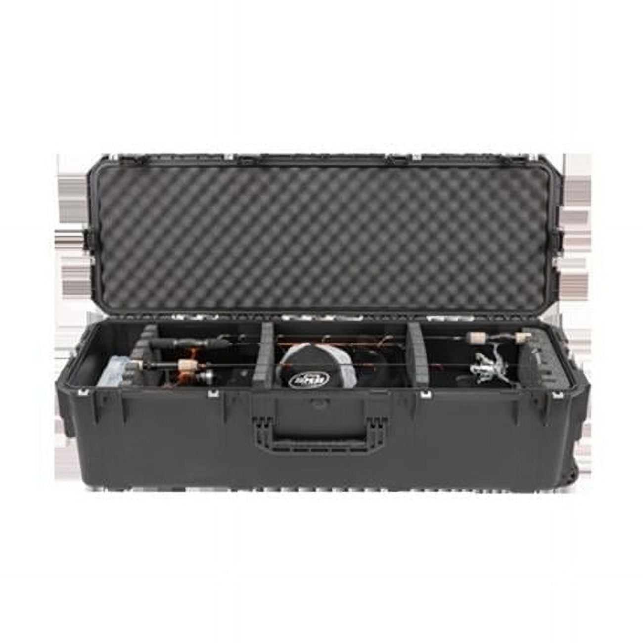 SKB iSeries Ultimate Ice Fishing Locker - Black - Holds 6 Rods and ...