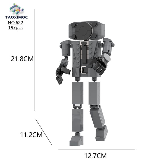 SKBD Minifigure Building Blocks,Toilet Man Toy Speaker Man Camera Man TV Titan Man Model Toys,Anime Adventure Game Toys Gift for Fans Boys