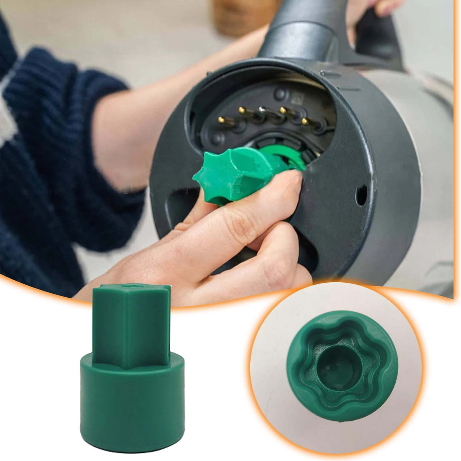 SKBEY Rinse Agent Dispenser Cap Air Plunger for Toilet Bowl Softener