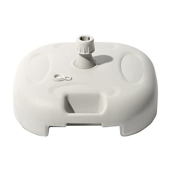 SKDOGDT Parasol Base Sunshade Umbrella Heavy Duty Parasol Holder Water Injection Base Umbrella Base Outdoor Parasol Umbrella Base Offset Plastic Pillar Pearlescent