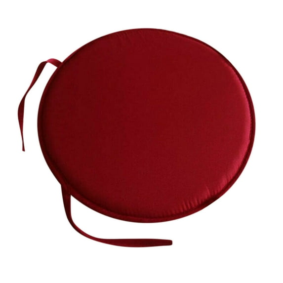 SKDOGDT Round Cushions with Ties for Bar Stool, Breathable Round Chair Pads Seat Cushions with Anti-Slip Mat