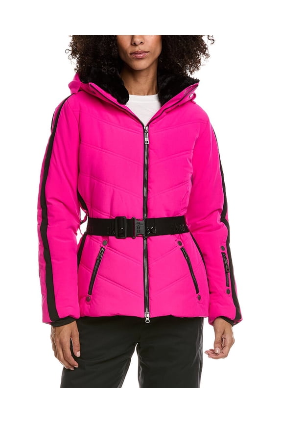 womens Coco Parka, 10, Pink