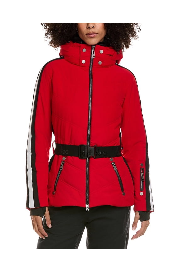 womens  Coco Parka, 10, Red