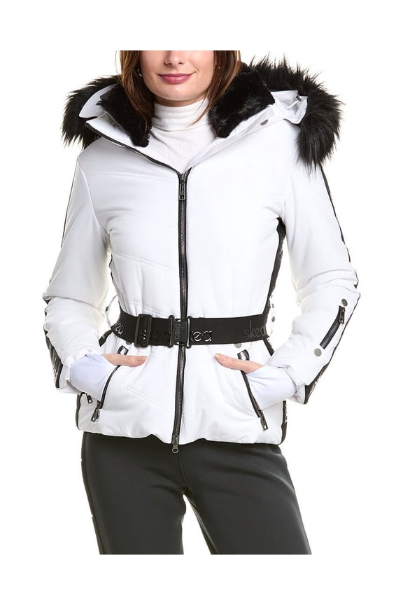 womens  Coco Parka, 16, White