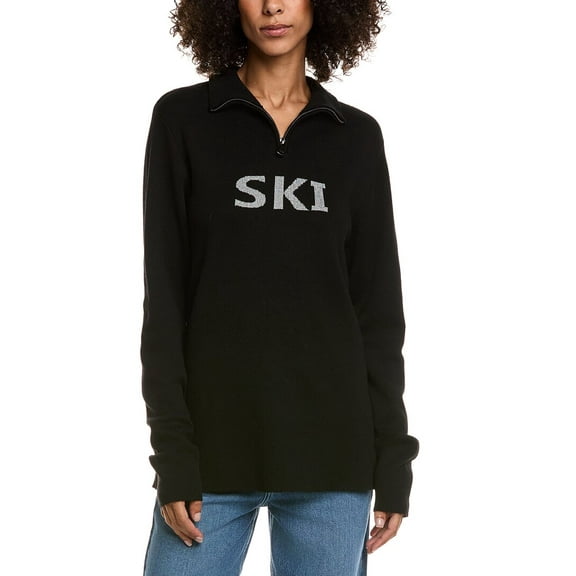 SKEA womens  Reed Wool-Blend Sweater, m, Black