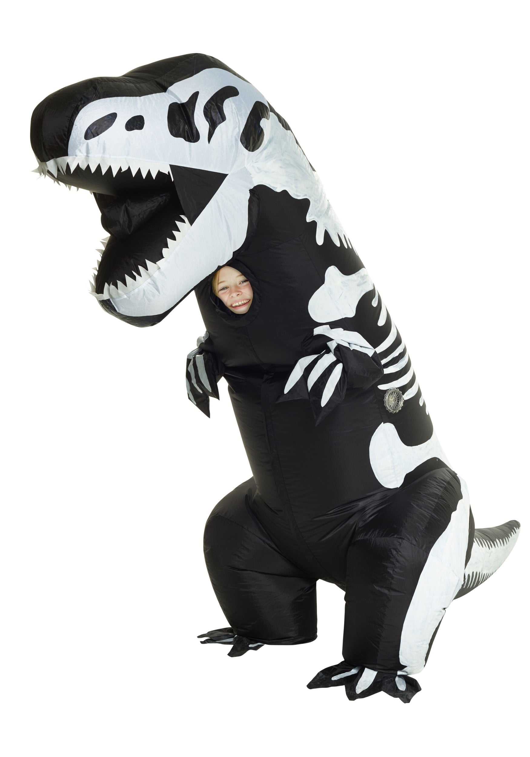 SKELETON TREX INFLATABLE CHLD
