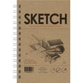 thumbnail image 1 of SKETCH Book. Wire Bound. Journal Style. Multi-Media. (5.5" x 8.5"), 1 of 7