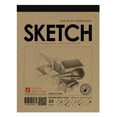 thumbnail image 1 of Sketch Pad. Removable Sheets. Mixed Media Paper. Lay Flat Reinforced Binding. (8.5" x 11") PAD-2550-TS (2 Pad Value Pack), 1 of 11