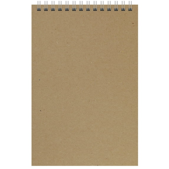 SKETCH book. Wire bound pad style sketchbook for pencil, ink, marker, charcoal and watercolor paints. (11" x 17")