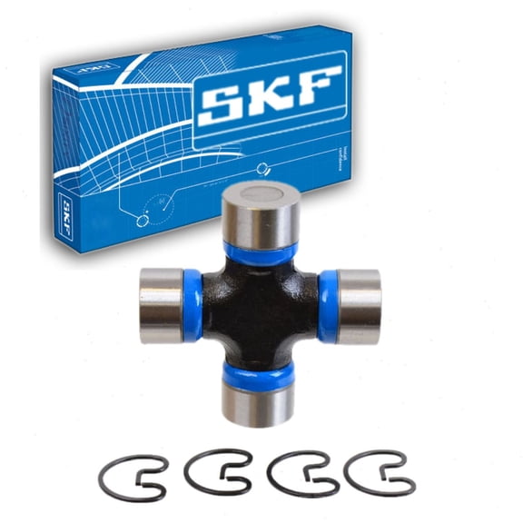 SKF Front Shaft Rear Joint Universal Joint compatible with Ford F-250 Super Duty 5.4L 6.0L 6.8L 7.3L V10 V8 1999-2017 - Brute Force Non Greaseable