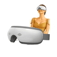 thumbnail image 1 of SKG  Eye Massager with Heat & Music, Foldable Lightweight Smart Eye Mask for Eye Strain & Migraine Relief, 5 Modes, Ideal Relaxation Gift for Women Men, Mom Dad, Birthday or Christmas, 1 of 9