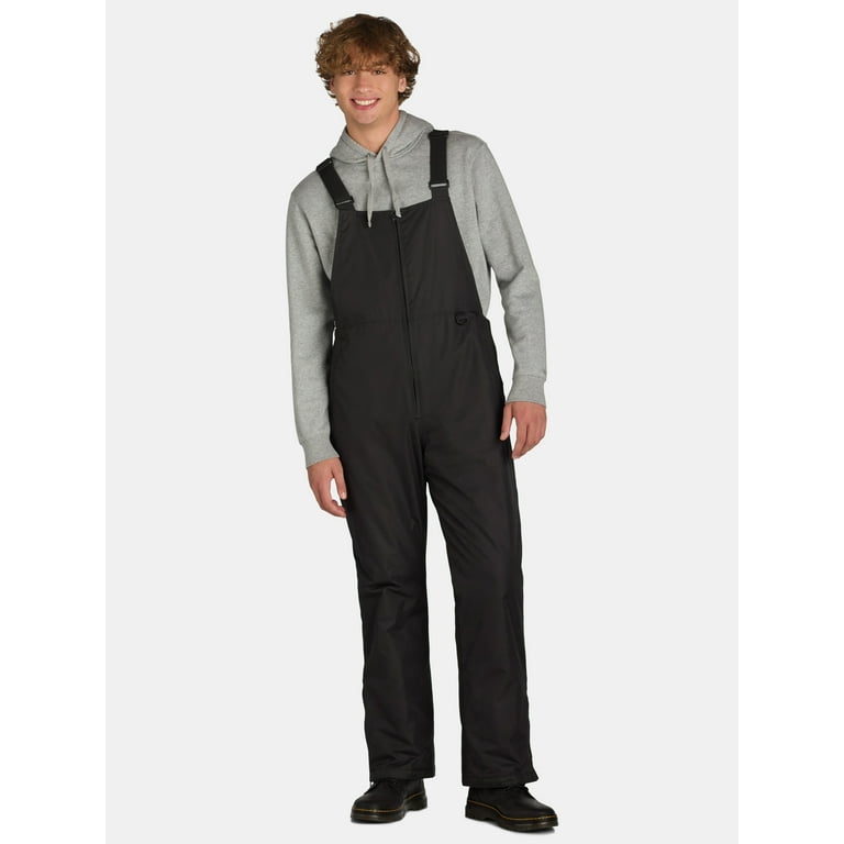 Ozark Trail Men s High Rise Ski Bib Sizes S 3XL Walmart