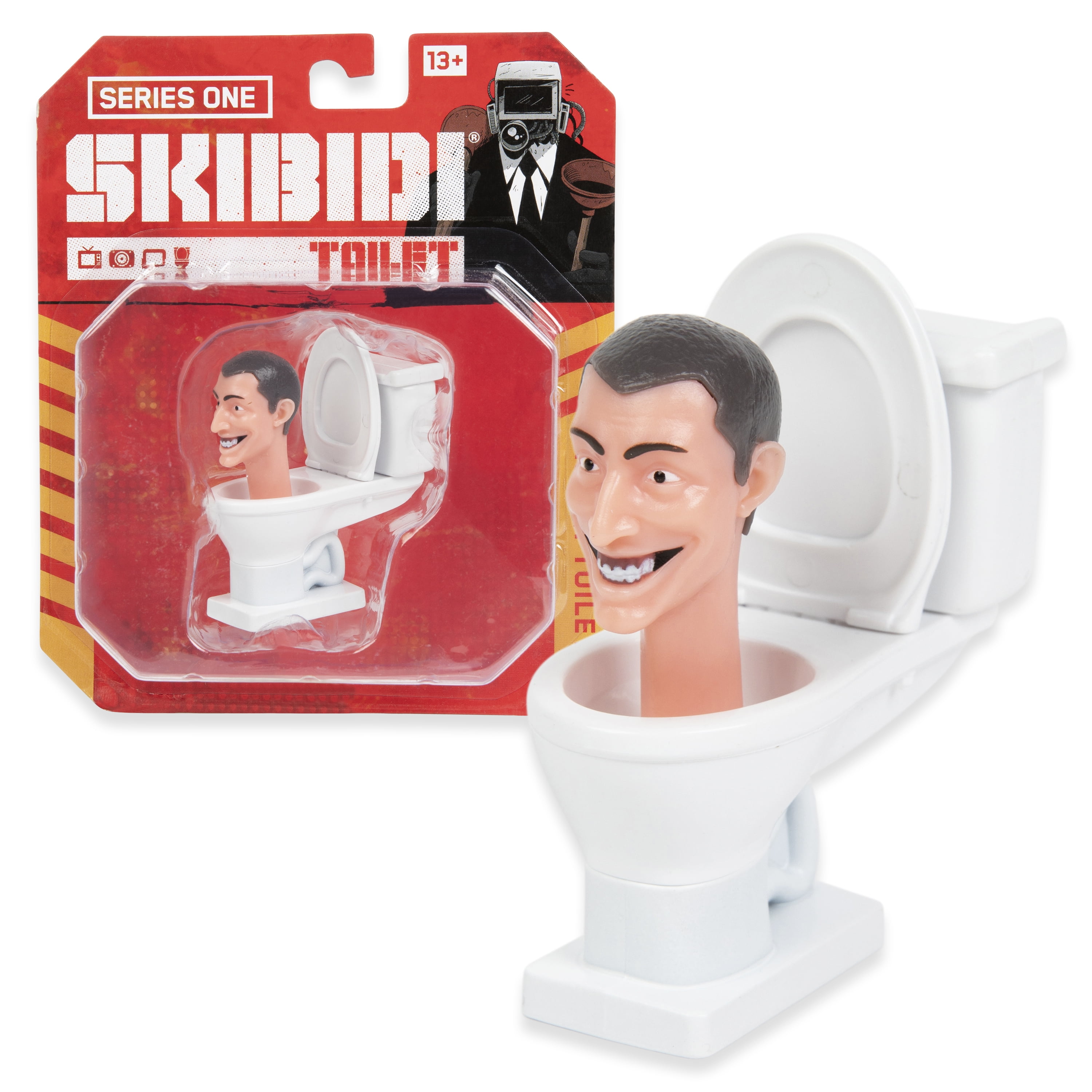 Skibidi Toilet 1:64 Diecast Vehicle- Classic Skibidi Toilet