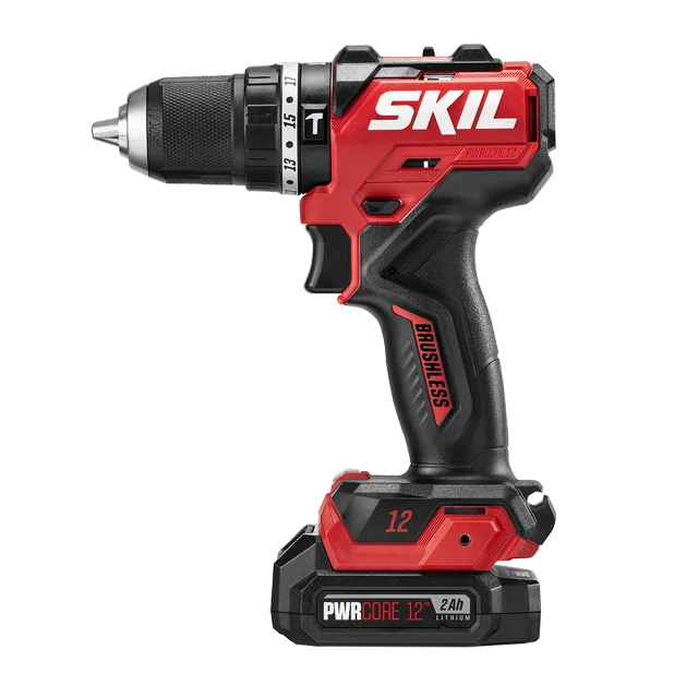 SKIL 12V BL 1/2" Hammer Drill Kit (1X2.0Ah w/usb+ PWRJump Charger)-HD6290A-10