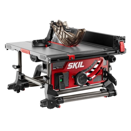SKIL 15 Amp 10 Inch Portable Jobsite Table Saw with Folding Stand- TS6307-00
