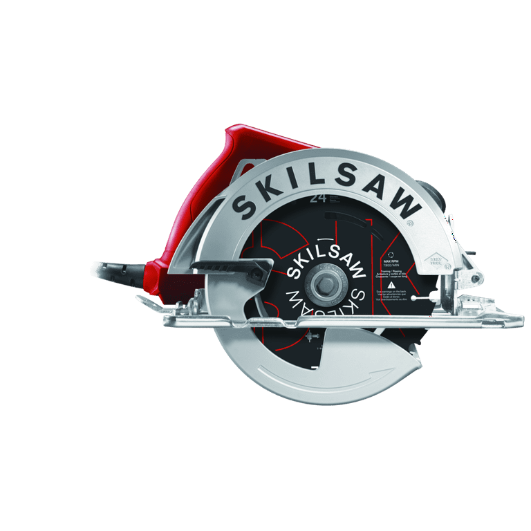SKILSAW 15 Amp Corded 7 1 4 inch Circular Saw 51 Precision Beveling Capacity with 24 Tooth SKILSAW Blade Model SPT67WE 01