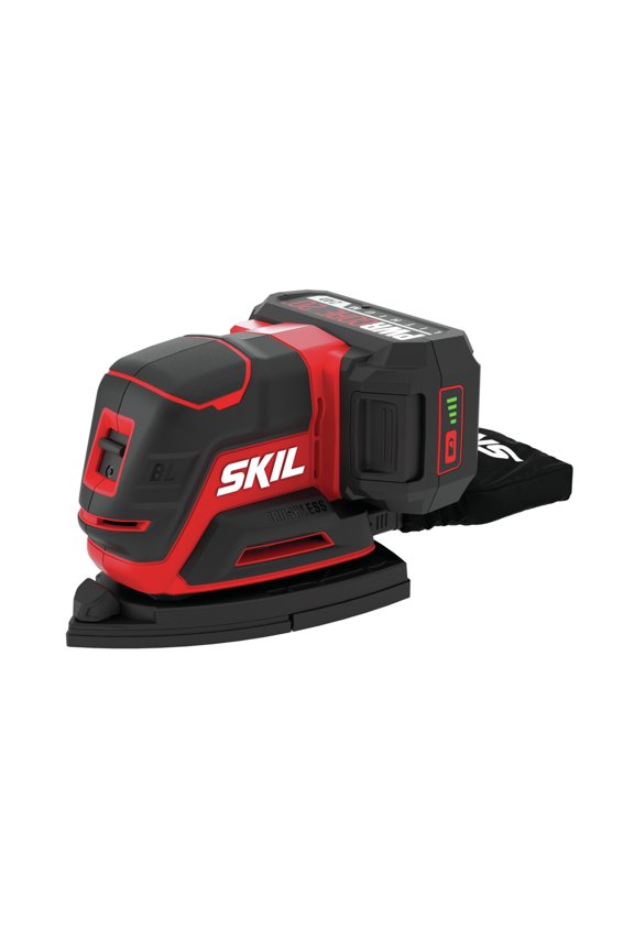 20V Brushless Compact Multi-Sander Kit with Battery and Fast Charger, SR6607B-10