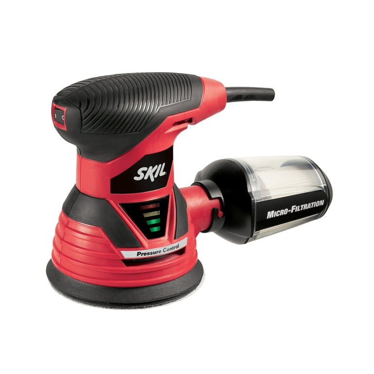 SKIL 5-Inch Random Orbit Sander with Pressure Control, 2.8 Amp, 7492-02 SKIL 5-Inch Random Orbit Sander with Pressure Control, 2.8 Amp, 7492-02
