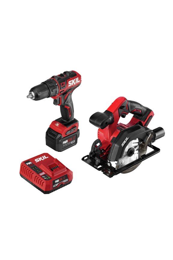 Pwr Core 12 V, 4 Amps Battery and Pwr Jump Power Tool Sets 4 Ah, 1 Pack