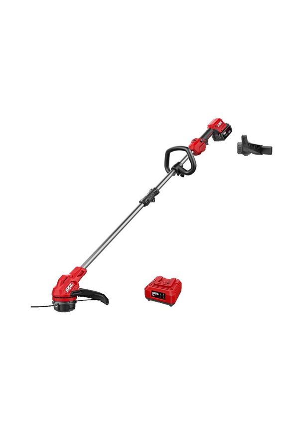 Open Box SKIL LT4823B-10 PWR CORE 20 20V 13'' Brushless String Trimmer w/ 4.0Ah Battery & Charger