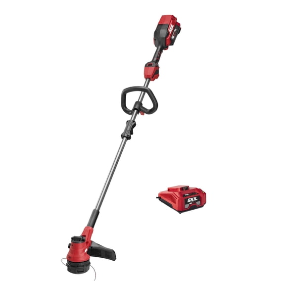SKIL LT4832C-11 PWR CORE  Brushless  40V 15-inch Cordless String Trimmer, Twist Load, 2.5Ah Battery and Charger