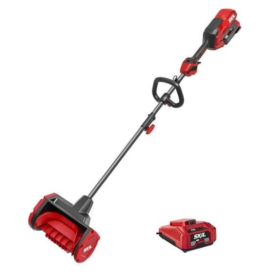 SKIL PSS1200C-10 PWR CORE Brushless 40V 12-inch Power Head Snow Shovel Kit, For SKIL Multi-Head System