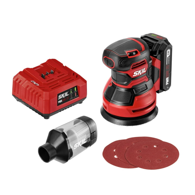 Skil PWR Core 20 20V Cordless 5 in. Random Orbital Sander, SR6604B-10