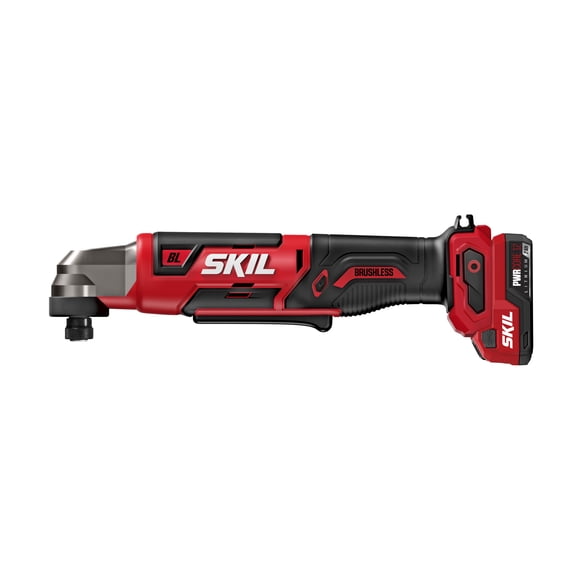 SKIL PWRCORE 12 Brushless 12V Right Angle Impact Driver with 2.0Ah USB-C Battery and 20W PD Charger -RI5745A-11