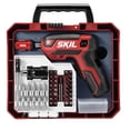 thumbnail image 1 of SKIL Rechargeable 4V Cordless Pistol Grip Screwdriver with 42pcs Bit Set, USB Charger and Carrying Case - SD5618-03, 1 of 7