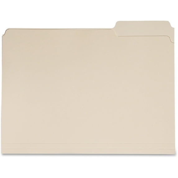 SKILCRAFT 1/3-cut Position-3 Tab Manila File Folders