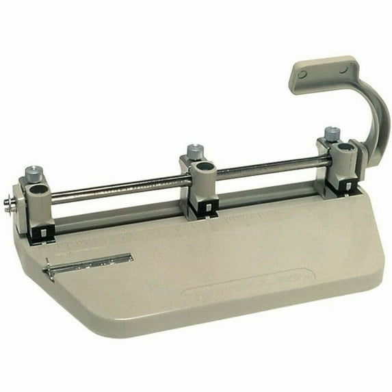 SKILCRAFT Adjustable Medium Duty 3-Hole Punch