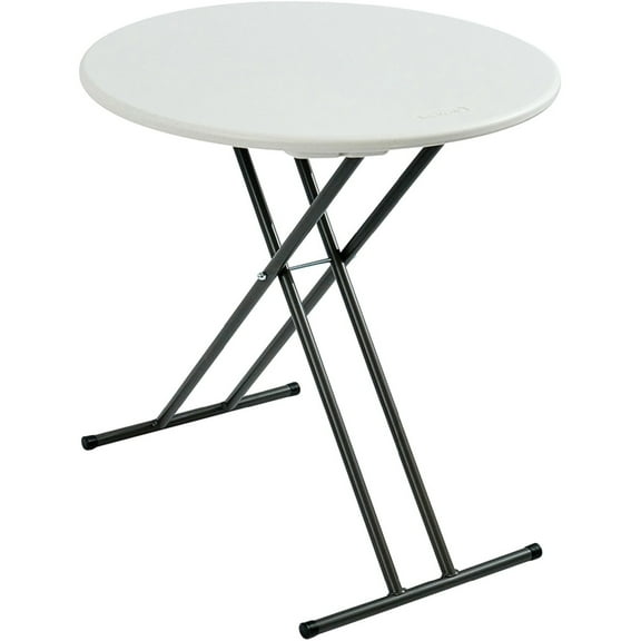 SKILCRAFT Blow-Molded Adjustable Folding Table