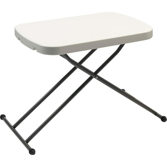 SKILCRAFT Blow-Molded Adjustable Folding Table