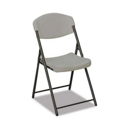 NSN6976031 42 in. Folding Chair Grey - Black Base