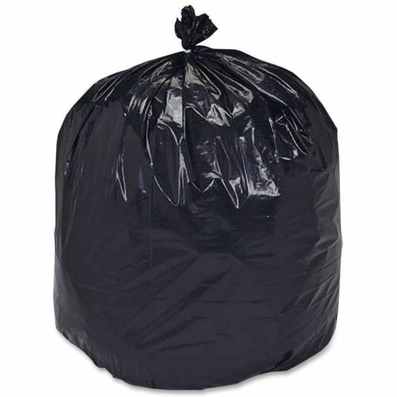 AbilityOne - Trash Bags - Skilcraft Bag Total Recycled Content Heavy Duty 38 x 60" Or Brown - Brown - Size - Size 60 gal - Black