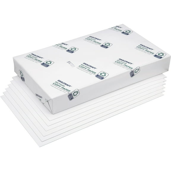 SKILCRAFT, NSN0855225, Dual Purpose Copy Paper, 2500 / Box, White