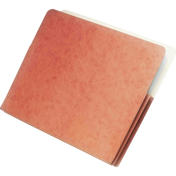 SKILCRAFT, NSN2852913, Accordion-type Expanding File Jackets, 1 Each, Red