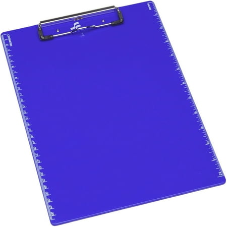 SKILCRAFT, NSN4393391, Recycled Plastic Clipboard, 1 Each, Blue