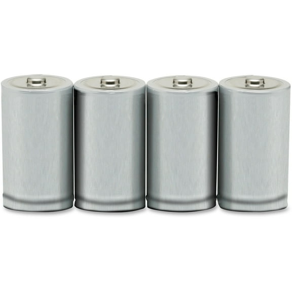 SKILCRAFT, NSN4468310, Alkaline D Batteries, 4 / Pack