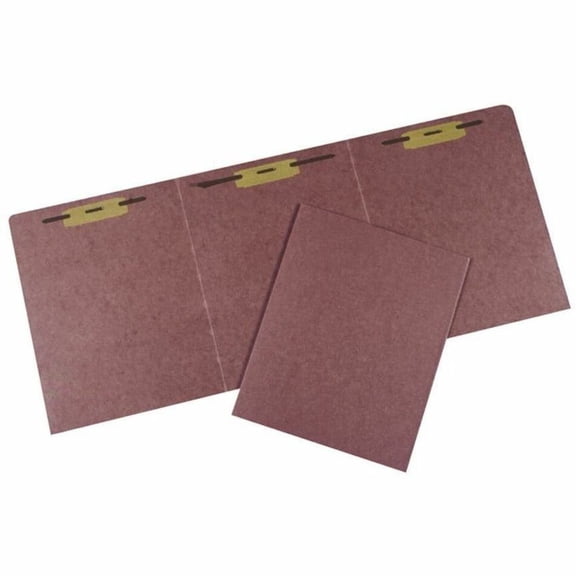 SKILCRAFT, NSN4840001, Tri-Fold File Folder, 10/Pack, Brown