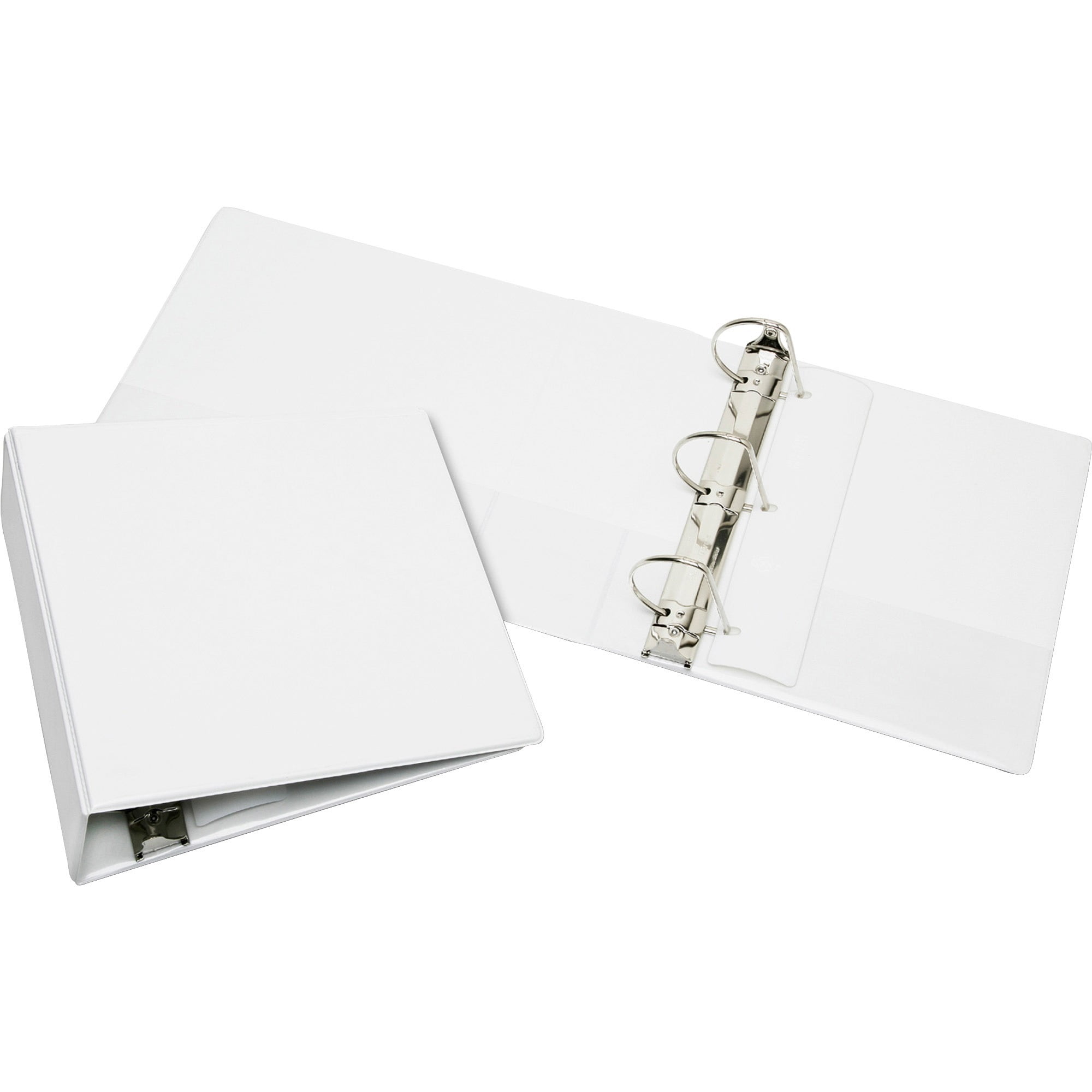 SKILCRAFT, NSN4950696, Slant Dring Looseleaf Binder, 1 Each, White
