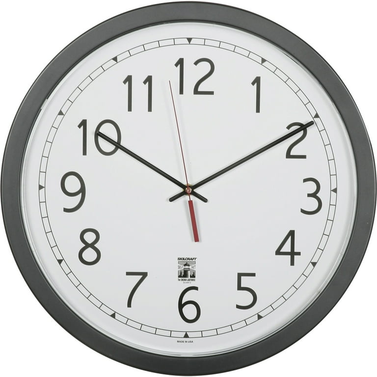 SelfSet Wall Clock, 16-1/2 SelfSet Wall Clock, 16-1/2