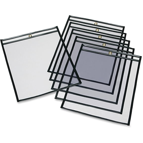 SKILCRAFT, NSN6477926, Transparent Poly Envelopes, 25 / Box, Clear