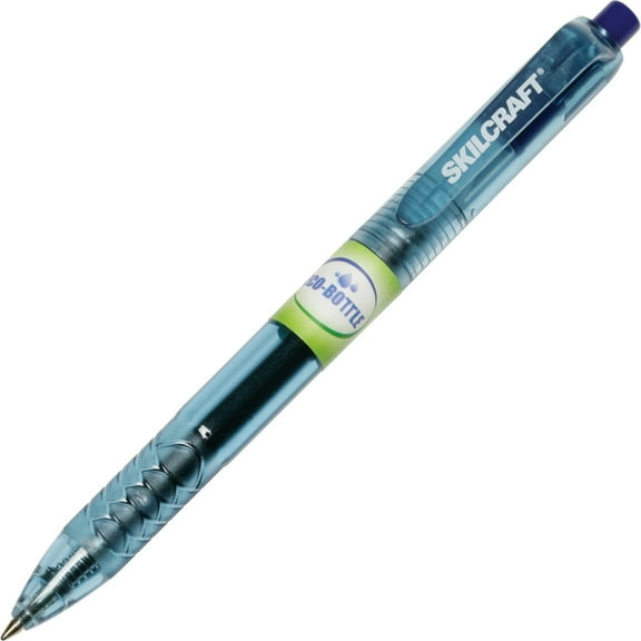 SKILCRAFT, NSN6580392, Recycled Retractable Gel Pen, 12 / Dozen