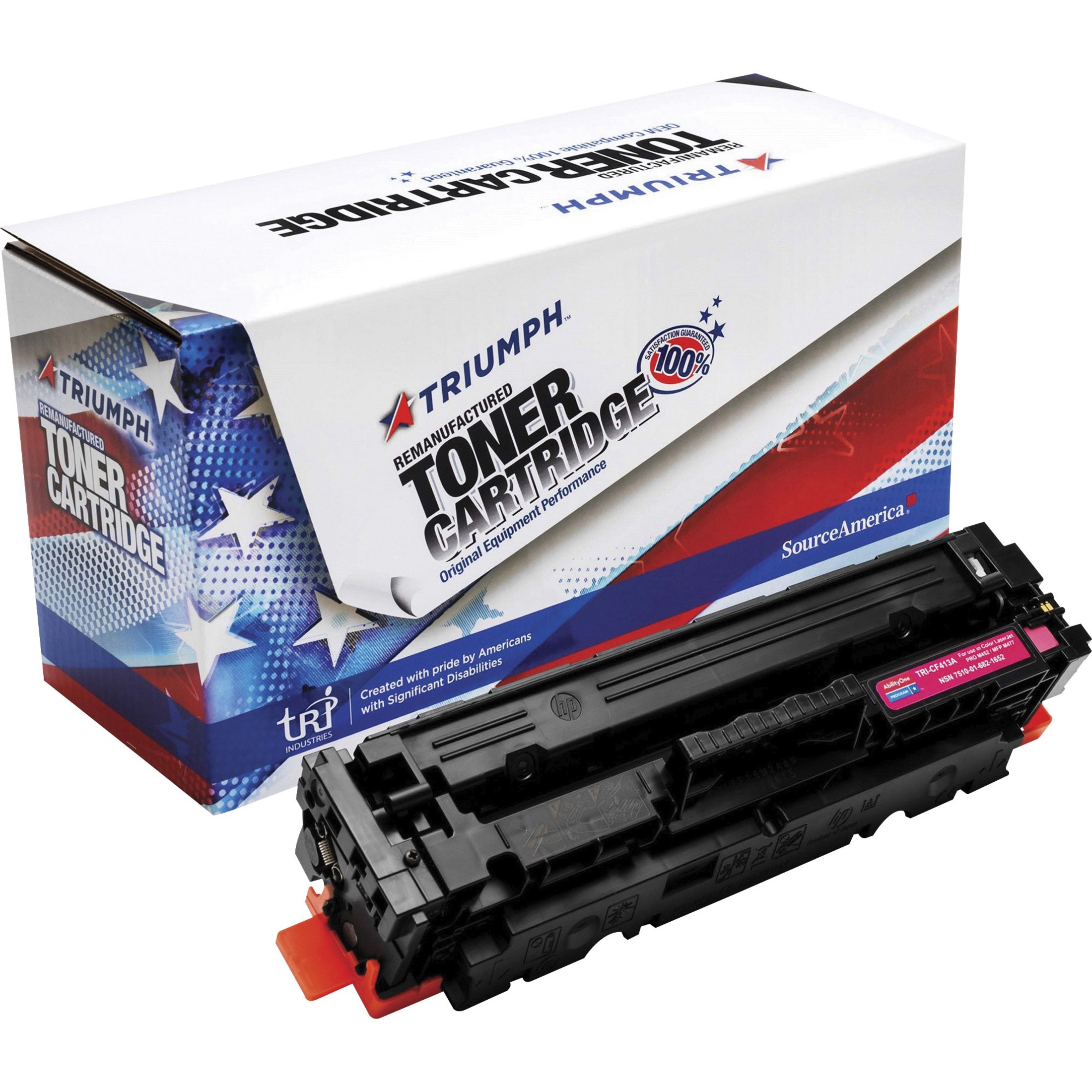 SKILCRAFT, NSN6821652, Remanufactured HP 410A Toner Cartridge, 1 Each - image 1 of 2