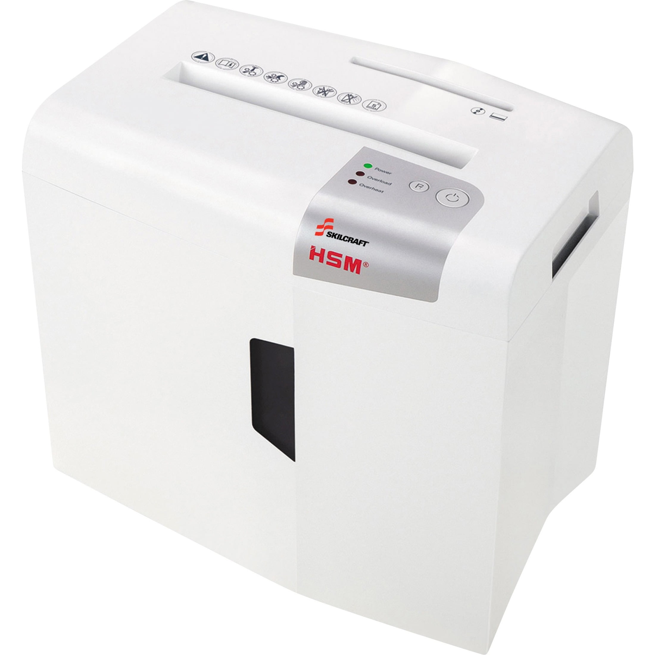 SKILCRAFT, NSN6313694, Cross-cut Paper Shredder, 1 Each, White